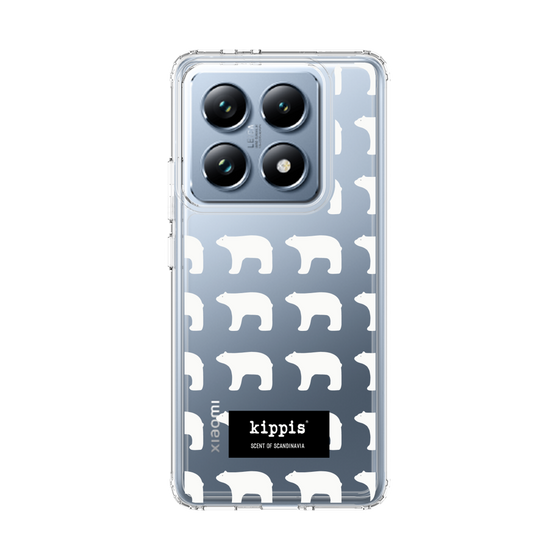 スリムプロテクションケース［ kippis® - Jaakarhu - シロクマ ］