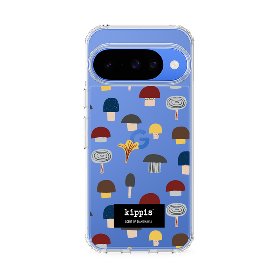 スリムプロテクションケース［ kippis® - Sienet - キノコ ］