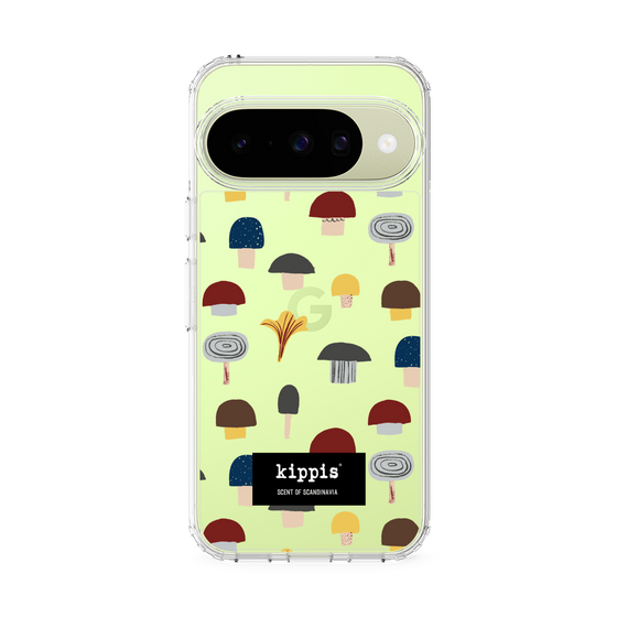 スリムプロテクションケース［ kippis® - Sienet - キノコ ］