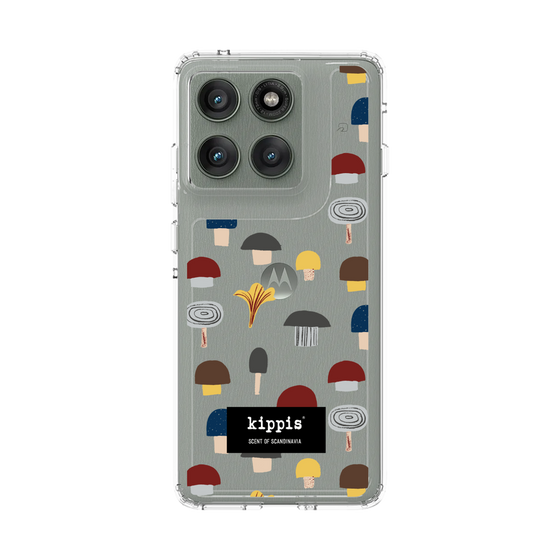 スリムプロテクションケース［ kippis® - Sienet - キノコ ］