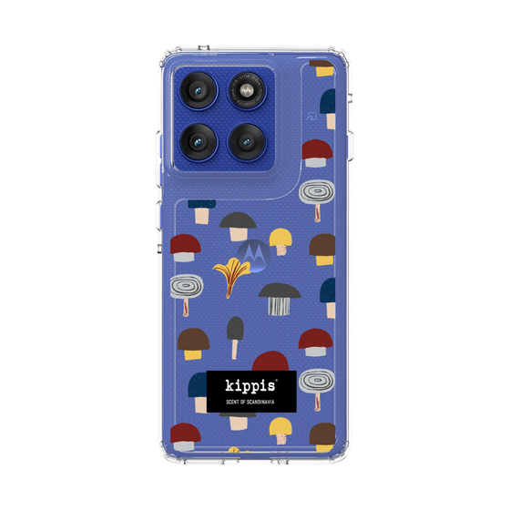 スリムプロテクションケース［ kippis® - Sienet - キノコ ］