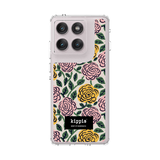 スリムプロテクションケース［ kippis® - Ruusu - バラ ］