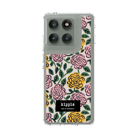 スリムプロテクションケース［ kippis® - Ruusu - バラ ］