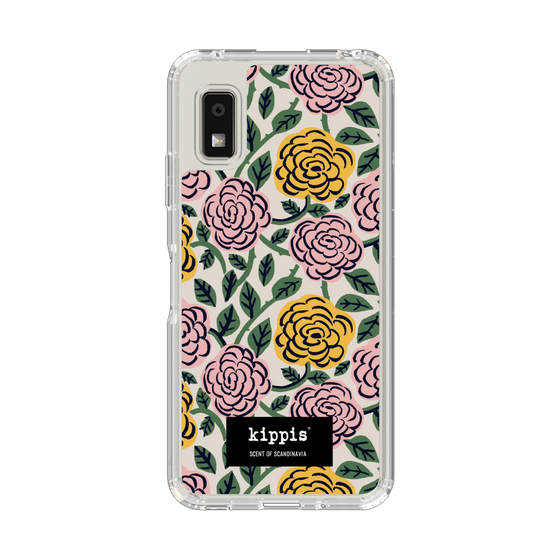 スリムプロテクションケース［ kippis® - Ruusu - バラ ］