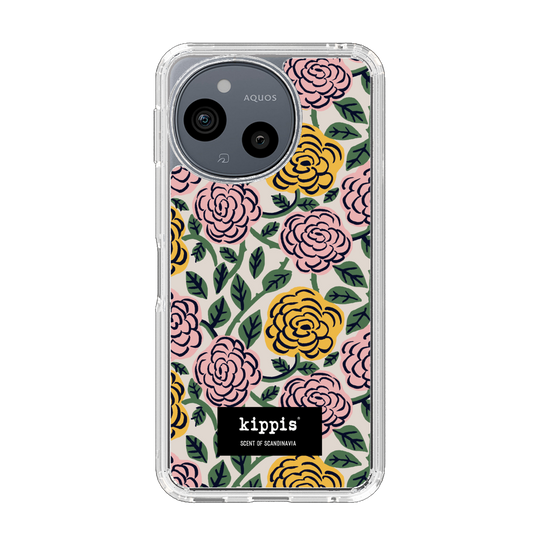 スリムプロテクションケース［ kippis® - Ruusu - バラ ］