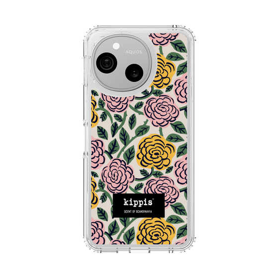 スリムプロテクションケース［ kippis® - Ruusu - バラ ］
