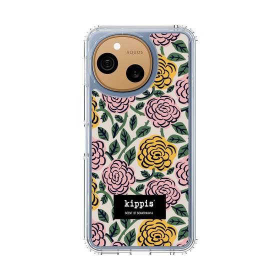 スリムプロテクションケース［ kippis® - Ruusu - バラ ］