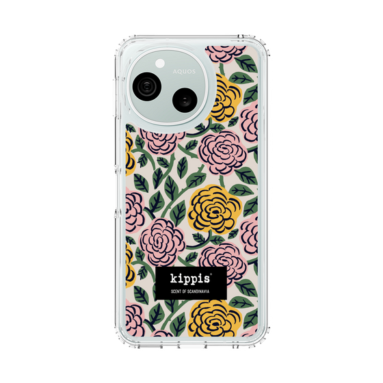 スリムプロテクションケース［ kippis® - Ruusu - バラ ］