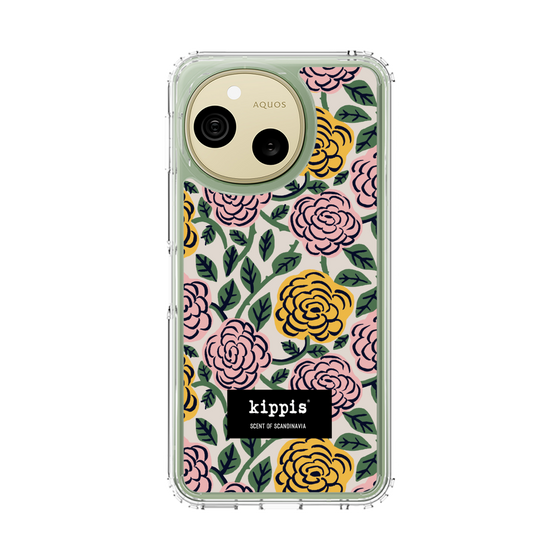 スリムプロテクションケース［ kippis® - Ruusu - バラ ］