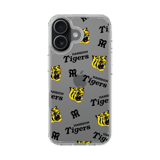 スリムプロテクションケース［ 阪神タイガース - ロゴパターン - Yellow ］