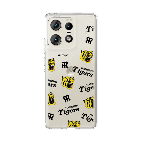 スリムプロテクションケース［ 阪神タイガース - ロゴパターン - Yellow ］