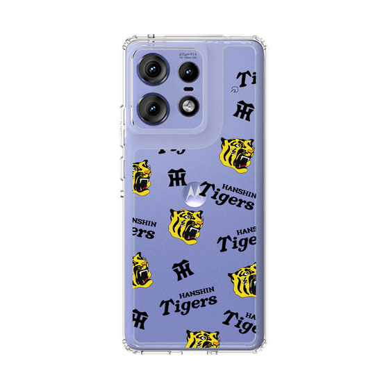 スリムプロテクションケース［ 阪神タイガース - ロゴパターン - Yellow ］
