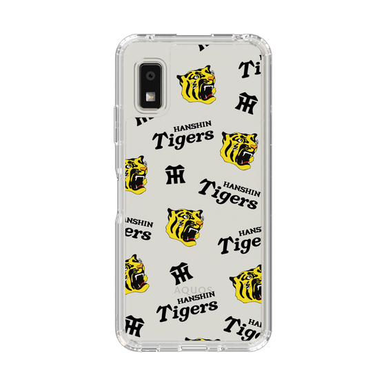 スリムプロテクションケース［ 阪神タイガース - ロゴパターン - Yellow ］