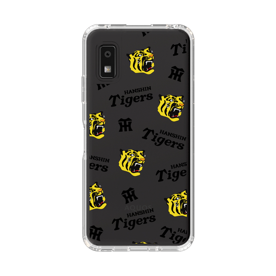 スリムプロテクションケース［ 阪神タイガース - ロゴパターン - Yellow ］