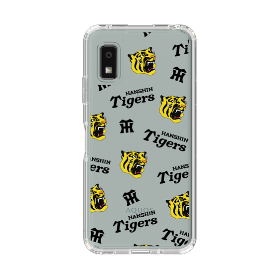 スリムプロテクションケース［ 阪神タイガース - ロゴパターン - Yellow ］