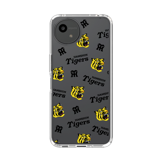 スリムプロテクションケース［ 阪神タイガース - ロゴパターン - Yellow ］