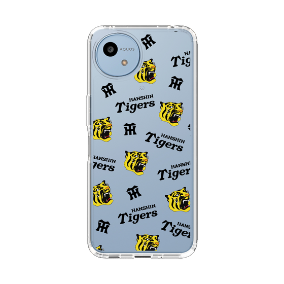 スリムプロテクションケース［ 阪神タイガース - ロゴパターン - Yellow ］