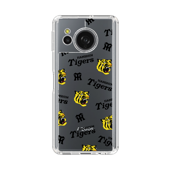 スリムプロテクションケース［ 阪神タイガース - ロゴパターン - Yellow ］