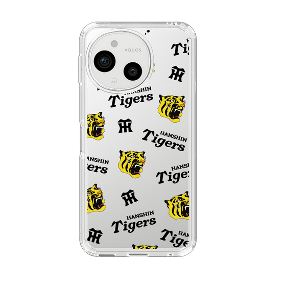 スリムプロテクションケース［ 阪神タイガース - ロゴパターン - Yellow ］