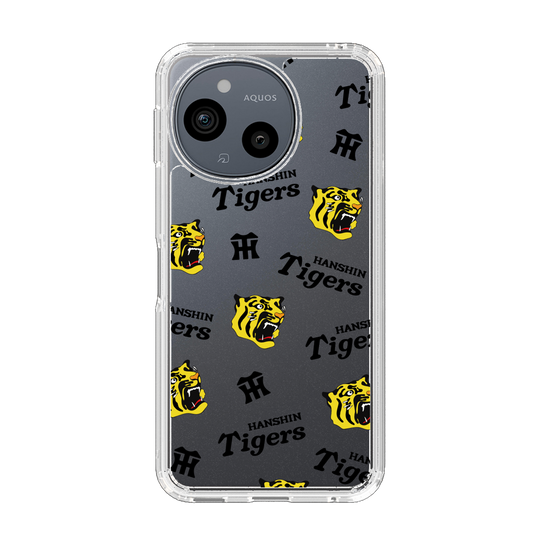 スリムプロテクションケース［ 阪神タイガース - ロゴパターン - Yellow ］