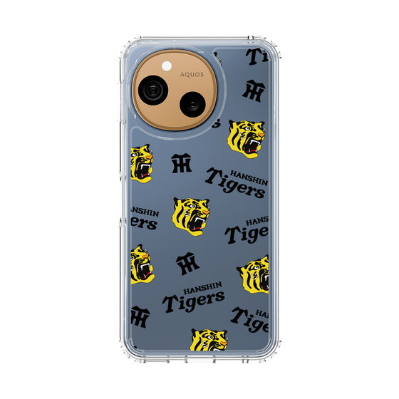 スリムプロテクションケース［ 阪神タイガース - ロゴパターン - Yellow ］