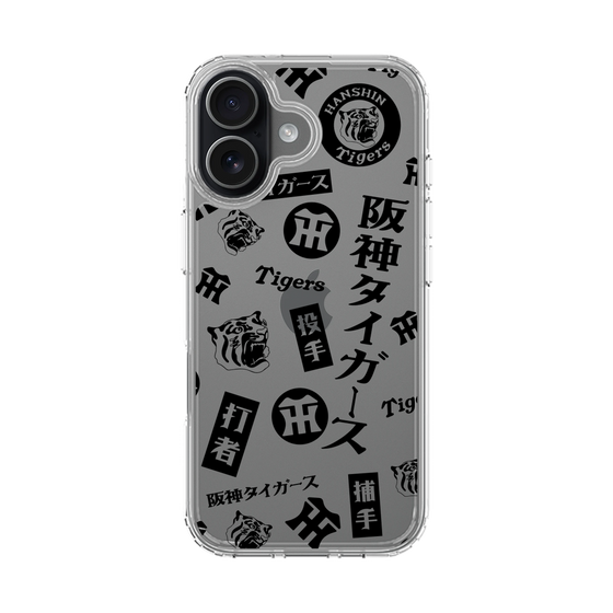 スリムプロテクションケース［ 阪神タイガース - レトロ風デザインパターン ］