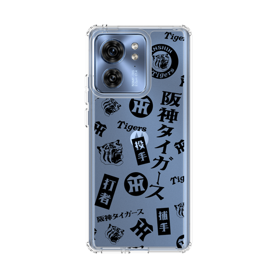 スリムプロテクションケース［ 阪神タイガース - レトロ風デザインパターン ］