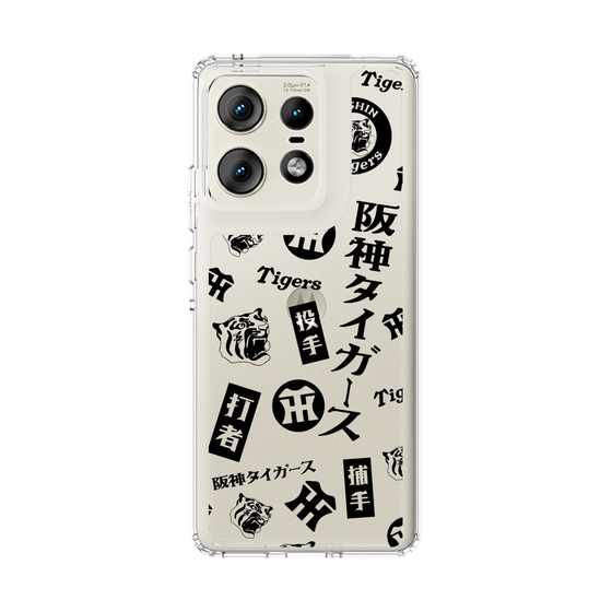 スリムプロテクションケース［ 阪神タイガース - レトロ風デザインパターン ］