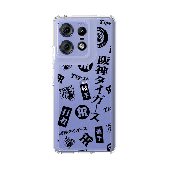 スリムプロテクションケース［ 阪神タイガース - レトロ風デザインパターン ］
