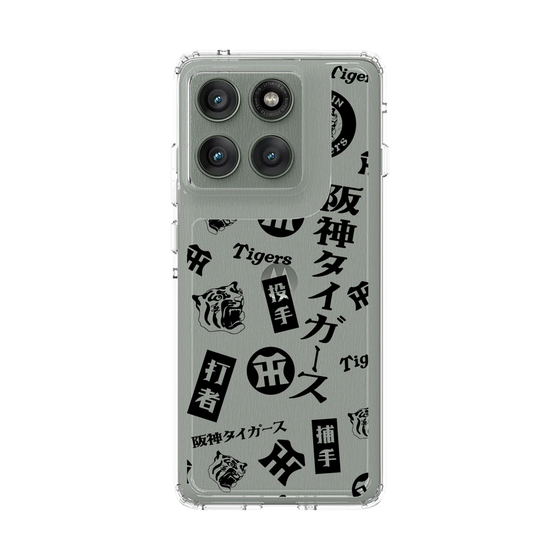 スリムプロテクションケース［ 阪神タイガース - レトロ風デザインパターン ］