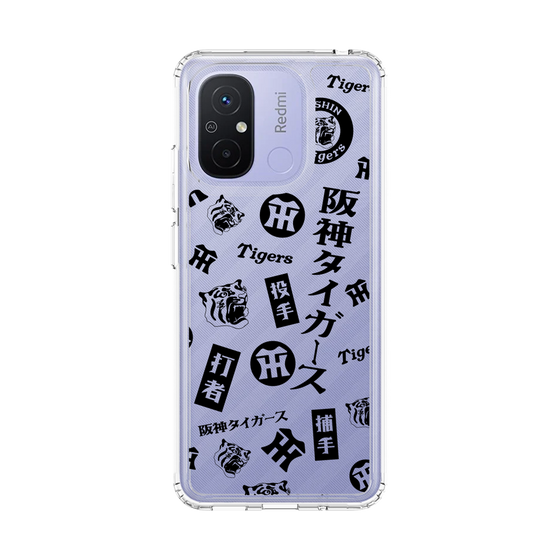 スリムプロテクションケース［ 阪神タイガース - レトロ風デザインパターン ］