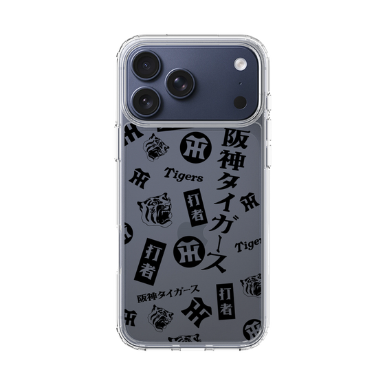 スリムプロテクションケース［ 阪神タイガース - レトロ風デザインパターン - 打者 ］