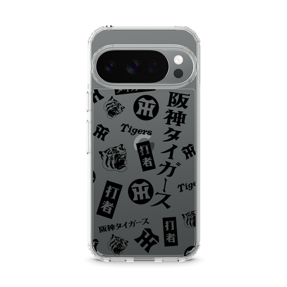 スリムプロテクションケース［ 阪神タイガース - レトロ風デザインパターン - 打者 ］