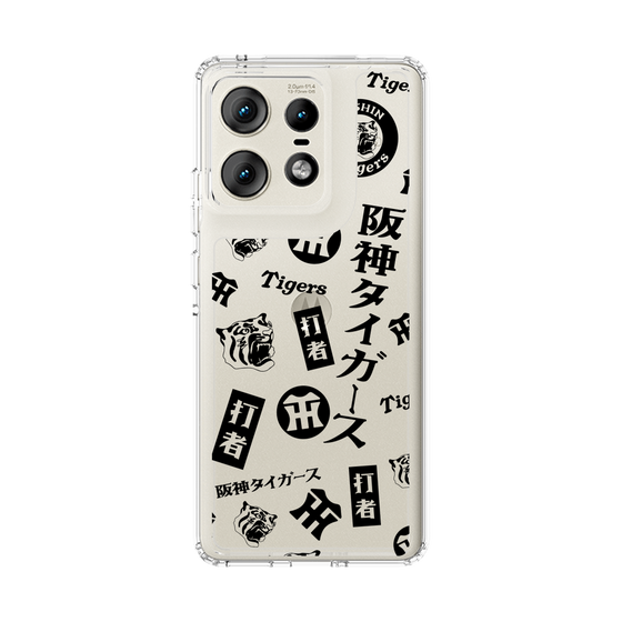 スリムプロテクションケース［ 阪神タイガース - レトロ風デザインパターン - 打者 ］