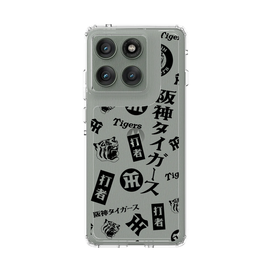 スリムプロテクションケース［ 阪神タイガース - レトロ風デザインパターン - 打者 ］