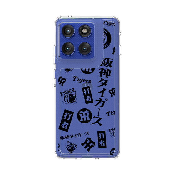 スリムプロテクションケース［ 阪神タイガース - レトロ風デザインパターン - 打者 ］