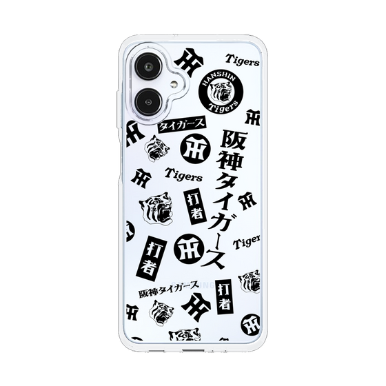 スリムプロテクションケース［ 阪神タイガース - レトロ風デザインパターン - 打者 ］