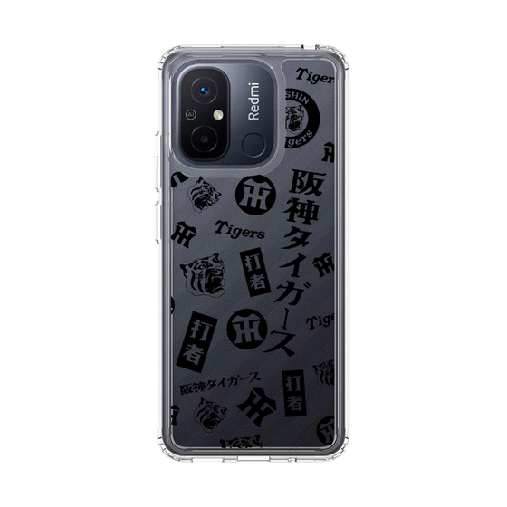 スリムプロテクションケース［ 阪神タイガース - レトロ風デザインパターン - 打者 ］
