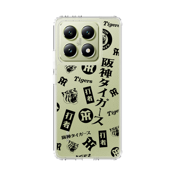 スリムプロテクションケース［ 阪神タイガース - レトロ風デザインパターン - 打者 ］