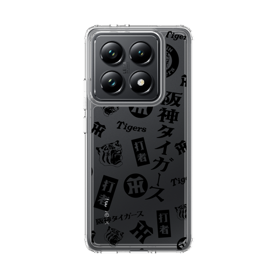 スリムプロテクションケース［ 阪神タイガース - レトロ風デザインパターン - 打者 ］