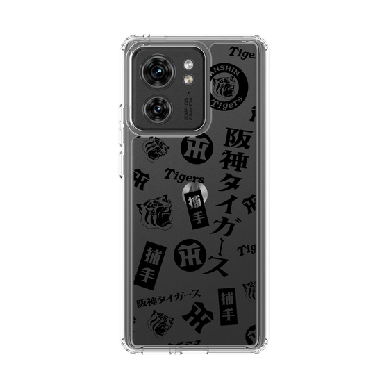 スリムプロテクションケース［ 阪神タイガース - レトロ風デザインパターン - 捕手 ］