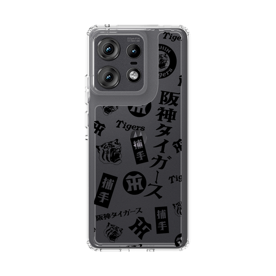 スリムプロテクションケース［ 阪神タイガース - レトロ風デザインパターン - 捕手 ］