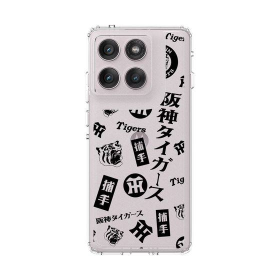 スリムプロテクションケース［ 阪神タイガース - レトロ風デザインパターン - 捕手 ］