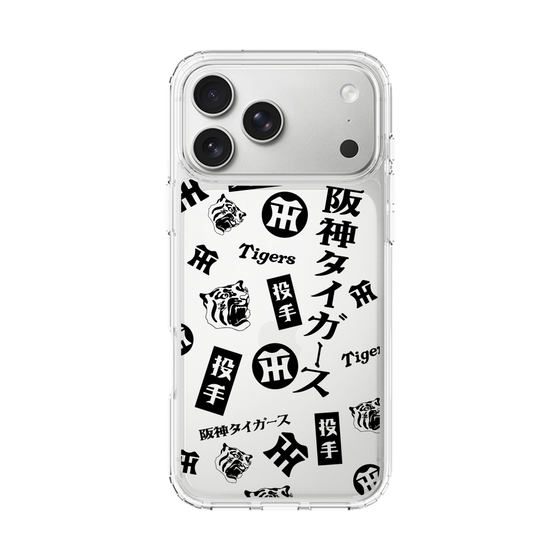スリムプロテクションケース［ 阪神タイガース - レトロ風デザインパターン - 投手 ］