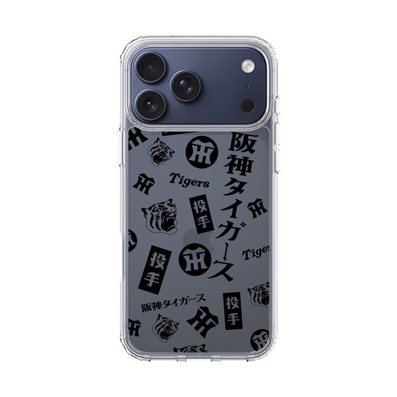 スリムプロテクションケース［ 阪神タイガース - レトロ風デザインパターン - 投手 ］
