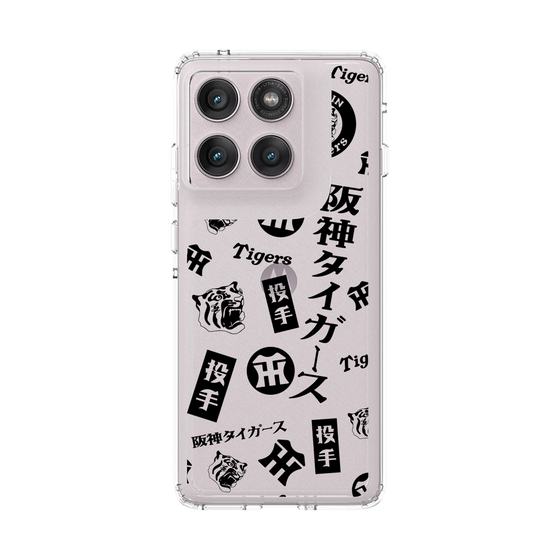 スリムプロテクションケース［ 阪神タイガース - レトロ風デザインパターン - 投手 ］