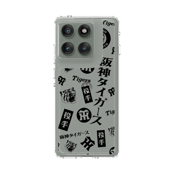 スリムプロテクションケース［ 阪神タイガース - レトロ風デザインパターン - 投手 ］