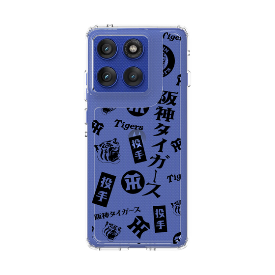 スリムプロテクションケース［ 阪神タイガース - レトロ風デザインパターン - 投手 ］