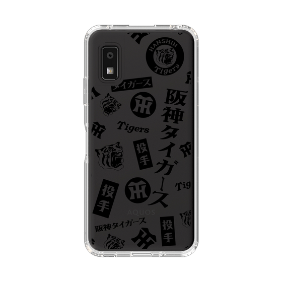 スリムプロテクションケース［ 阪神タイガース - レトロ風デザインパターン - 投手 ］