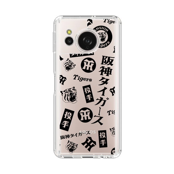 スリムプロテクションケース［ 阪神タイガース - レトロ風デザインパターン - 投手 ］